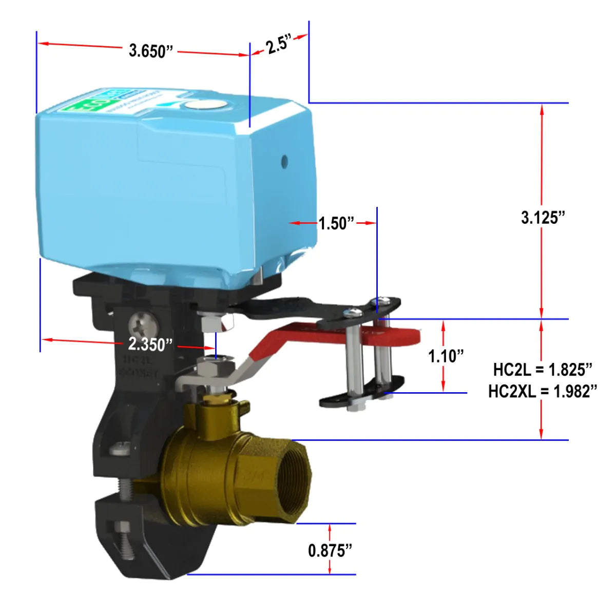 Bulldog-RC-JW Relay Contact Starter Kit, Smart Home Optional, No Plumbing Required!