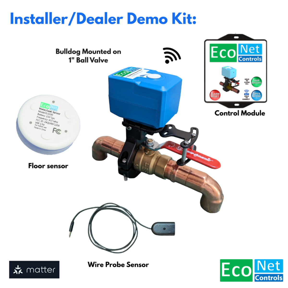 Bulldog Matter Over WIFI Installer Demo Kit