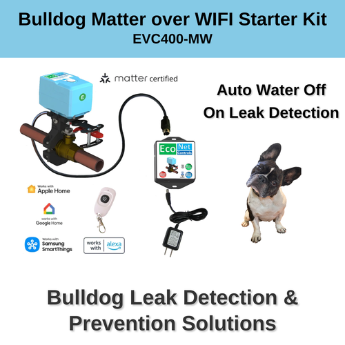 Bulldog Matter over WIFI Starter Kit - Easy Installation, No Plumbing Required, Smart Home Optional