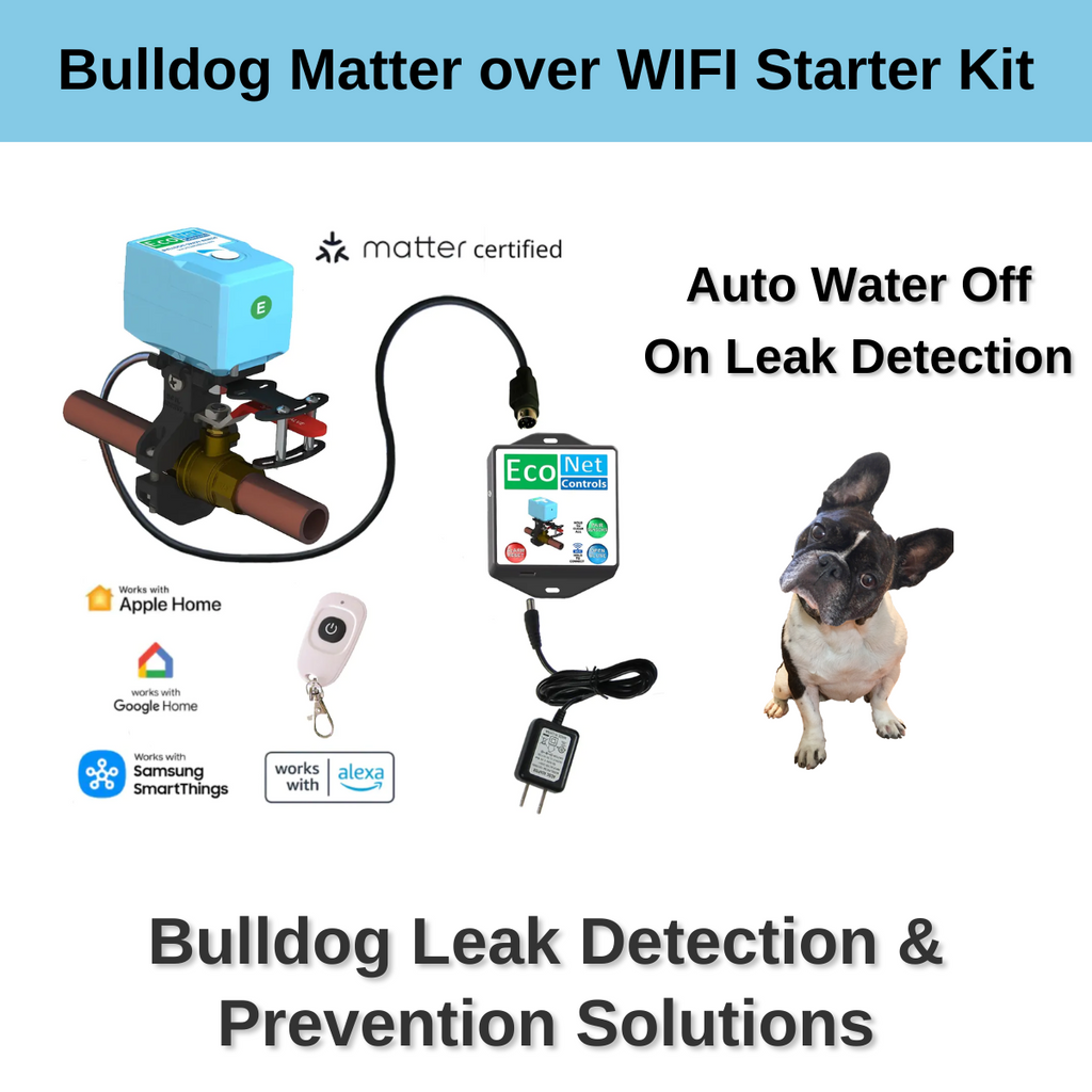 Bulldog Matter over WIFI Starter Kit - Easy Installation, No Plumbing Required, Smart Home Optional