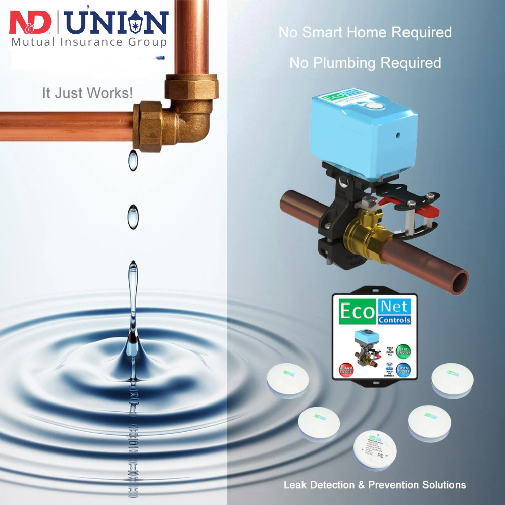 Bulldog-JW Deluxe N&D |Union Mutual Starter Kit (5 Sensors, Battery Backup)