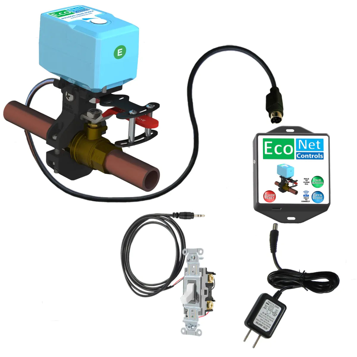 Bulldog-RC-JW Relay Contact Starter Kit, Smart Home Optional, No Plumbing Required! (In Stock, Free Shipping!)